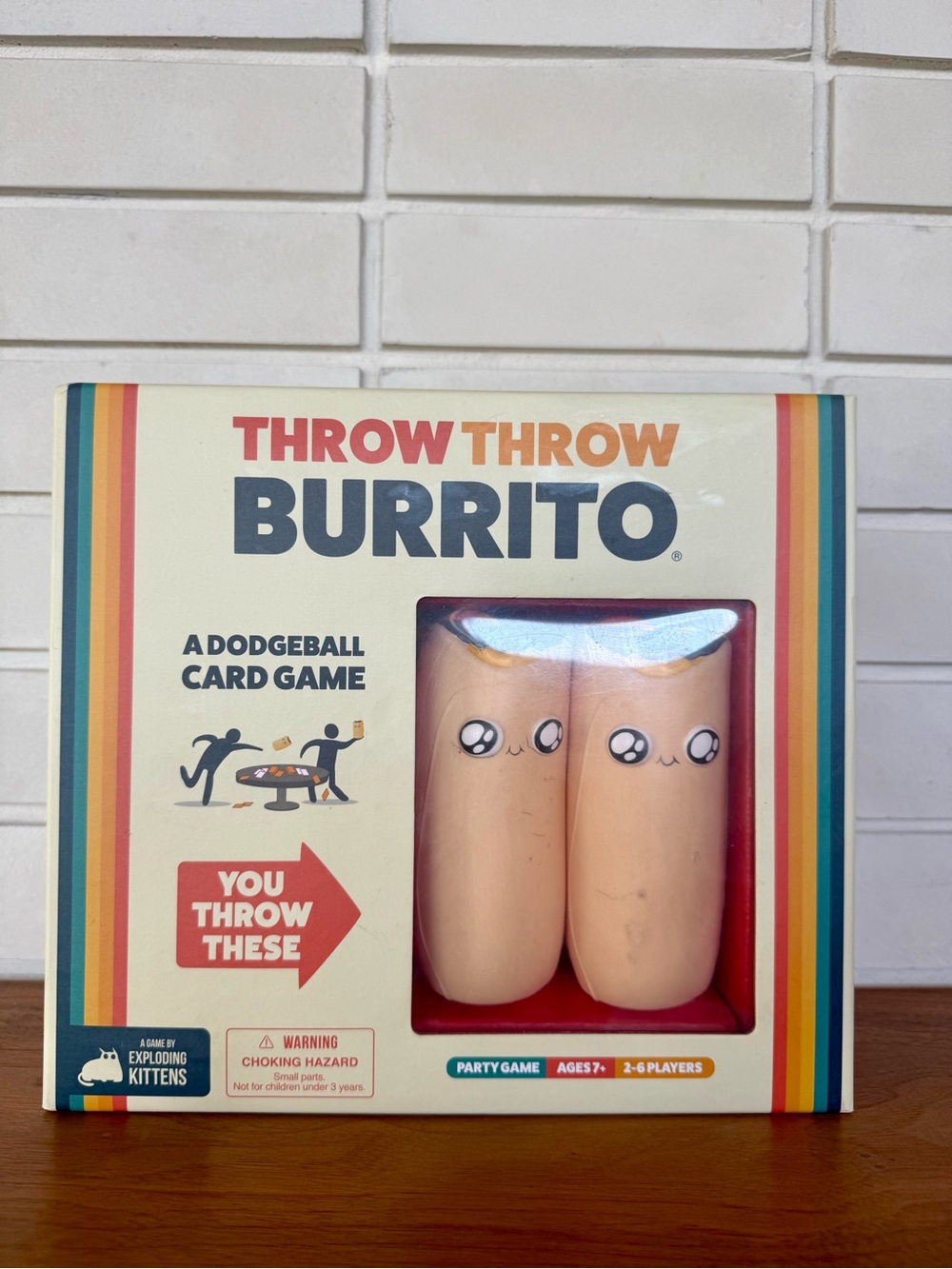 Throw Throw Burrito * Exploding Kittens * Dodgeball Card Party Game